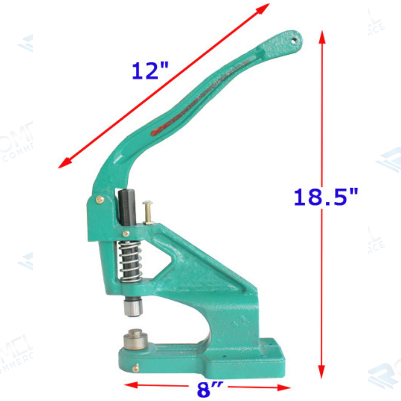 MAQUINA DE PRENSADO MANUAL DE OJALES DE METAL