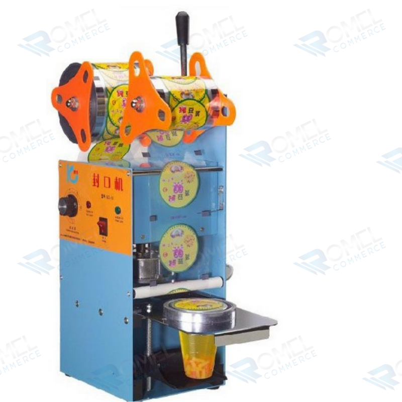 MÁQUINA DE SELLADO MANUAL PARA VASOS DE BEBIDAS
