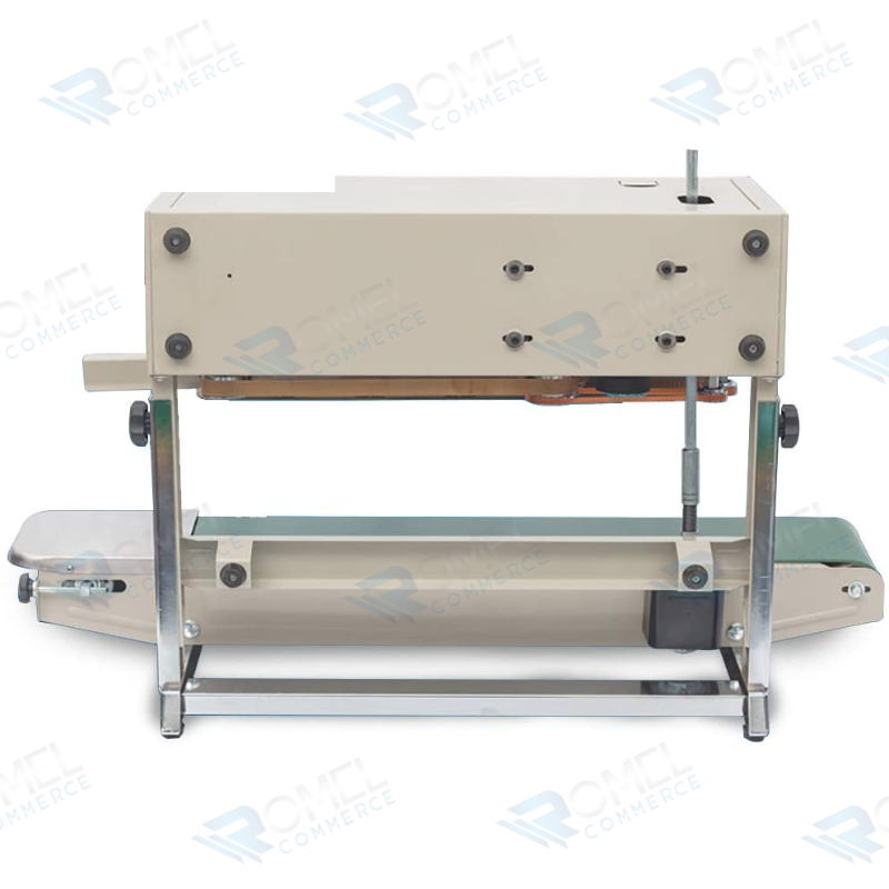 SELLADORA HORIZONTAL Y VERTICAL DE BANDA CONTINUA CON PERSONALIZACION HASTA 45CM DE ALTURA