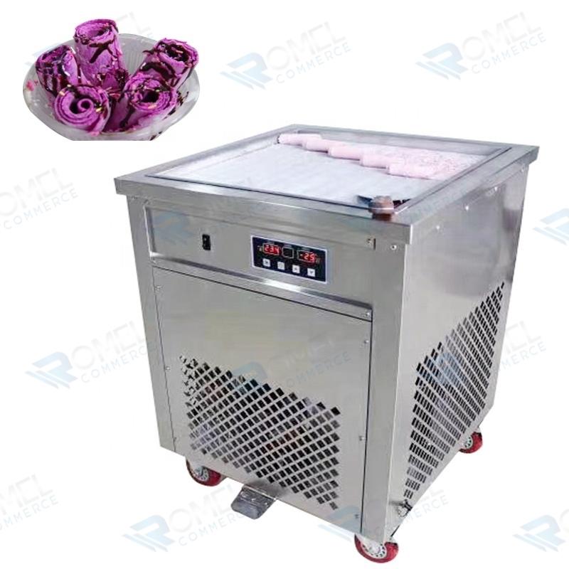 Maquina Para Hacer Helados En Rollo Industrial Acero 280w