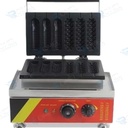 MAQUINA DE BANDERILLAS PARA HOT DOGS WAFFLEADOS CON DOS ESTILOS