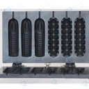 MAQUINA DE BANDERILLAS PARA HOT DOGS WAFFLEADOS CON DOS ESTILOS