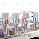 LLENADORA SEMIAUTOMATICA DE LIQUIDOS POR SUCCION  4 BOQUILAS DE 5 A 50ML Ó 10 A 100ML