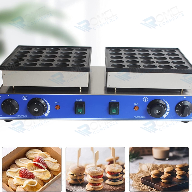 MÁQUINA PARA MINI HOT CAKES 50 PIEZAS – Industrial Home MX