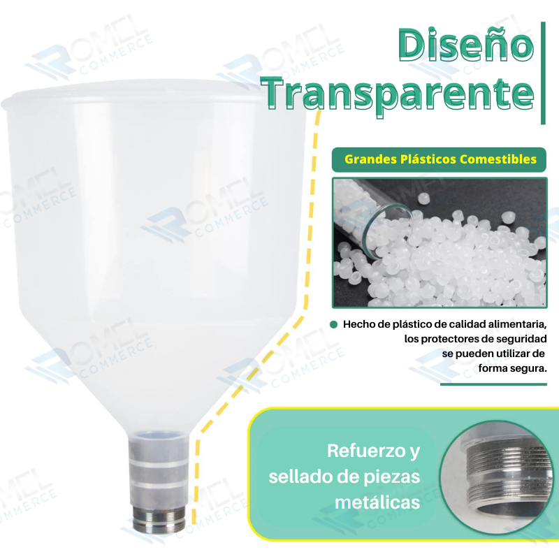 LLENADORA DE VISCOSOS DE 5 50ML TOLVA TRANSPARENTE
