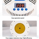 SELLADORA DE INDUCIÓN ELECTROMAGNÉTICO DE MANO  DE 25/32-3 DE 15/16 PULGADAS
