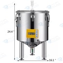 FERMENTADOR DE CERVEZA, VINO GRADO ALIMENTICIO 50 LITROS