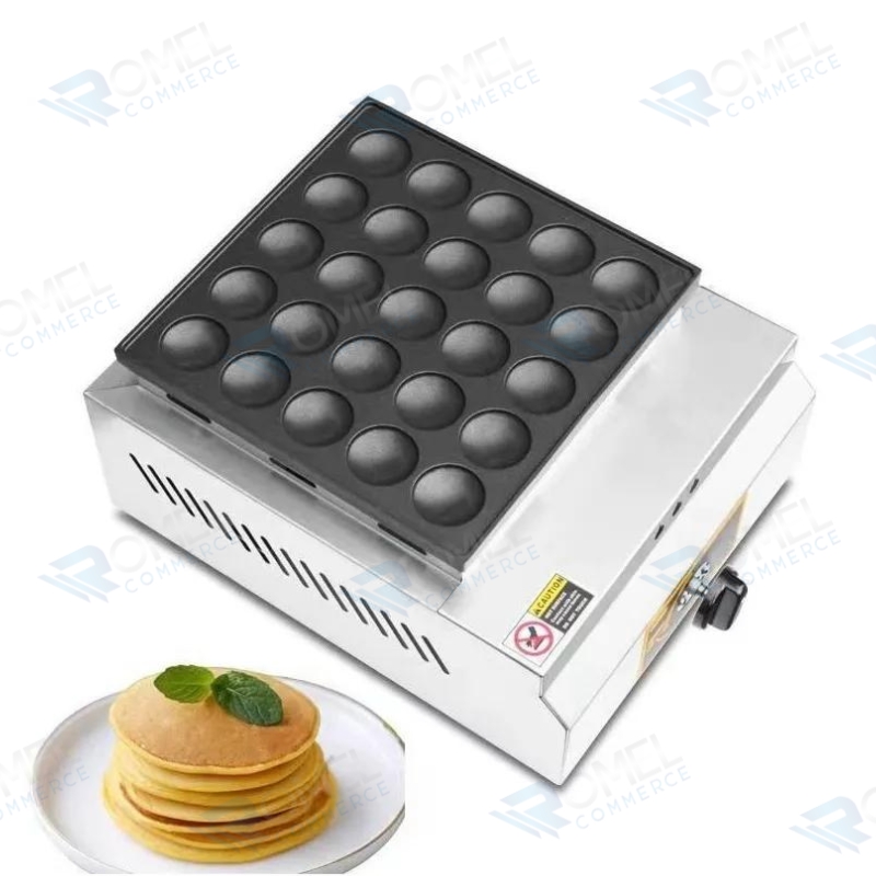 MÁQUINA PARA MINI HOTCAKES DE GAS COMERCIAL 25PZ