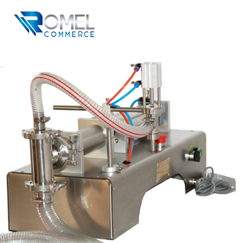 Llenadora de líquidos por succión de 100 a 1000ml semiautomática
