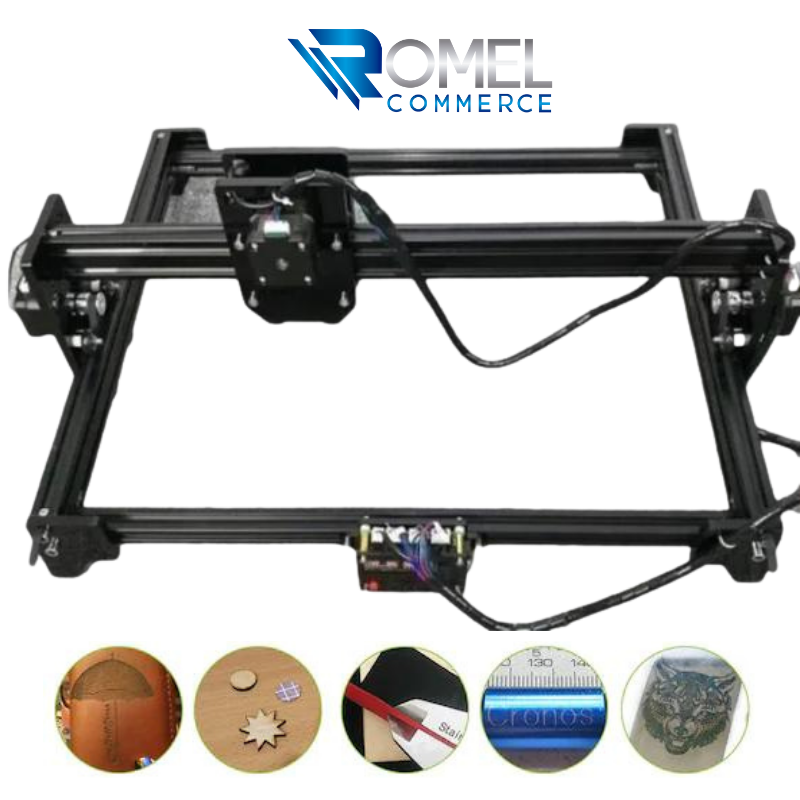Laser de grabado y corte 7W área de trabajo 40x50cm