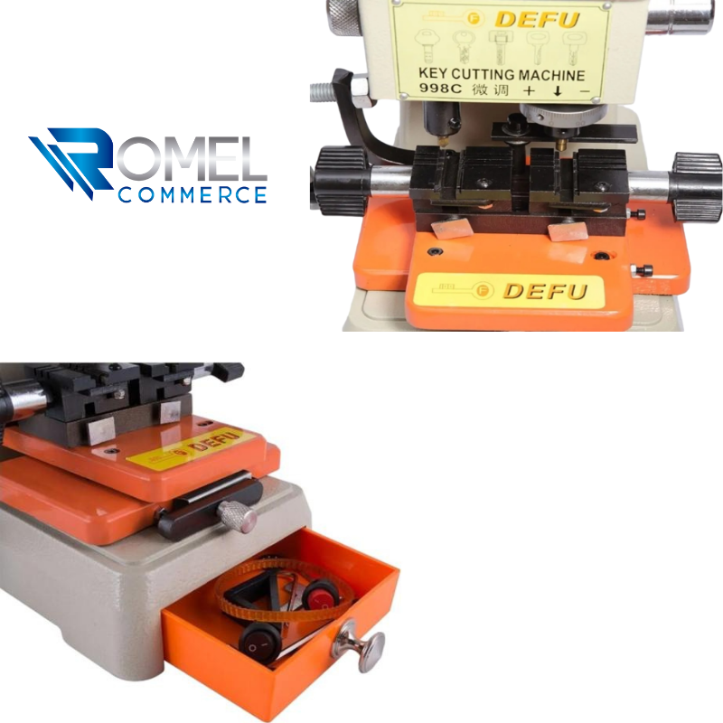 Duplicadora de llaves multipunto corte automático 998C