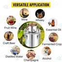 Destiladora para agua, aceites, esencias, cerveza, etc. 30lts