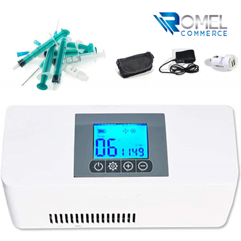Comprar Mini refrigerador portátil de insulina para el hogar, viaje en  coche, refrigeración de 2-8 ℃, refrigerador recargable por USB, 10200mAh