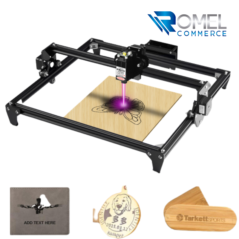 Laser de grabado y corte 7W área de trabajo 40x50cm