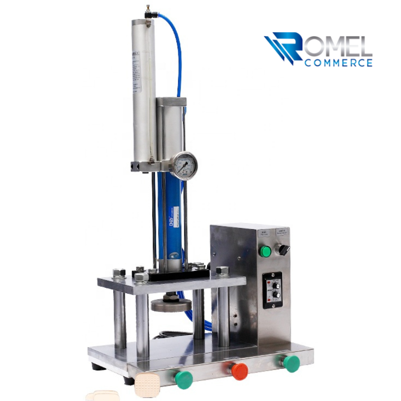 MAQUINA COMPACTADORA DE POLVO PARA COSMÉTICOS