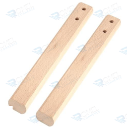 PAR DE MANGOS DE MADERA PARA WAFFLERA TIPO HUEVO +ENVIO