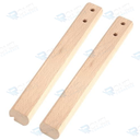 PAR DE MANGOS DE MADERA PARA WAFFLERA TIPO HUEVO +ENVIO