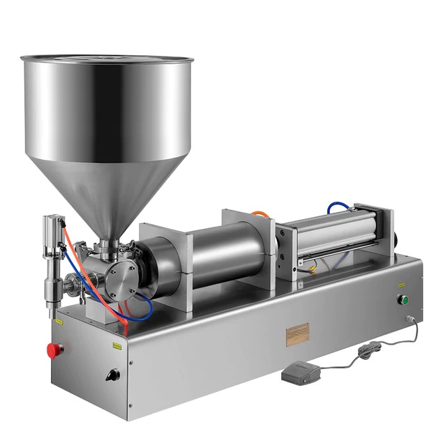 LLENADORA SEMIAUTOMATICA DE TOLVA DE 1000 A 5000ML