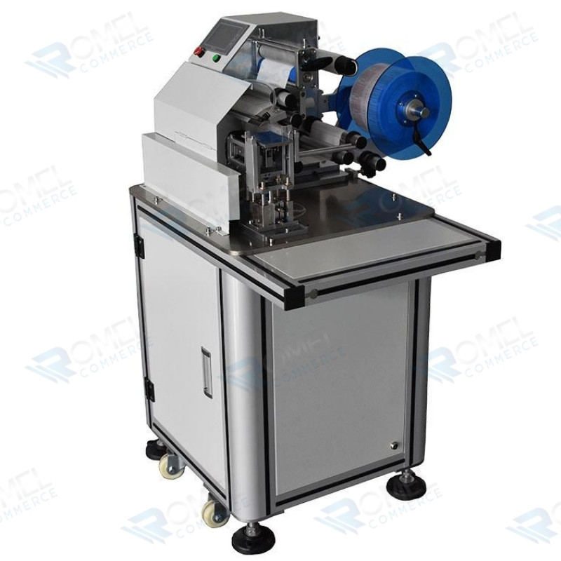 MÁQUINA ETIQUETADORA SEMIAUTOMÁTICA DE ALAMBRE DE BANDERA