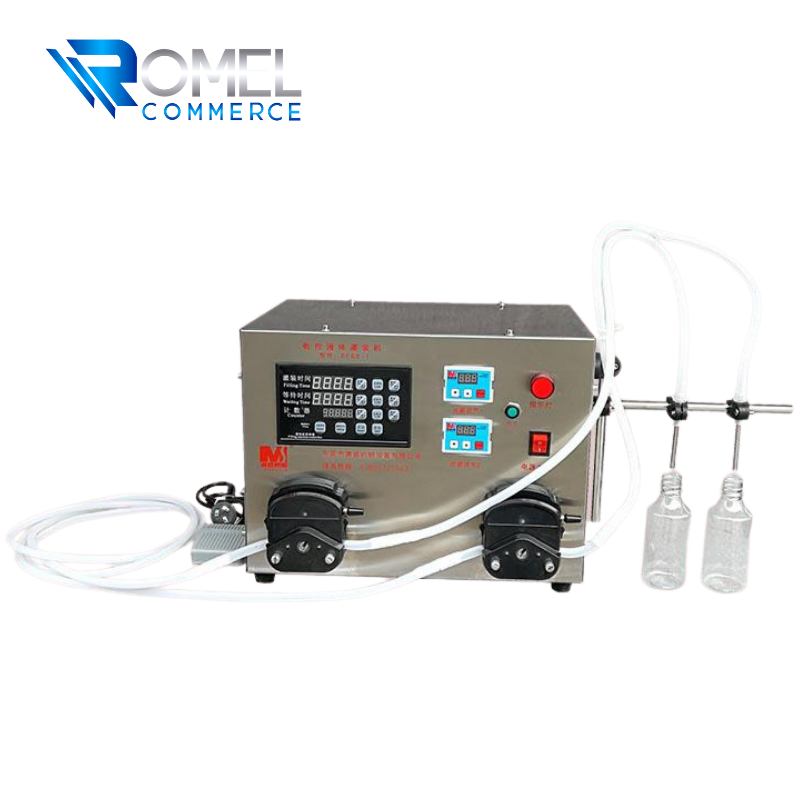 Llenadora de liquidos digital para altas temperaturas hasta 180° Peristáltica