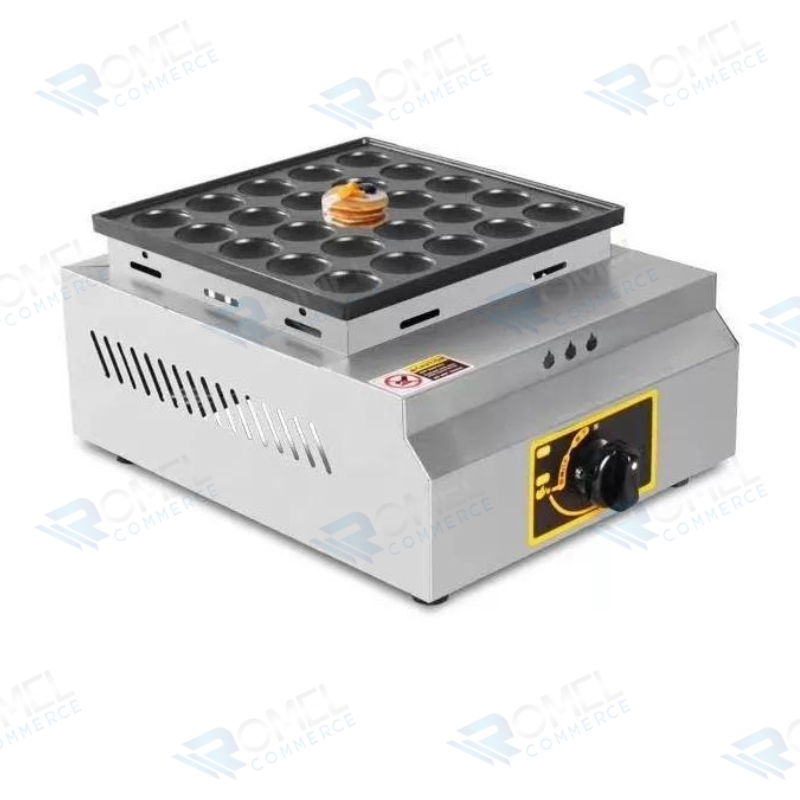 MÁQUINA PARA MINI HOTCAKES DE GAS COMERCIAL 25PZ